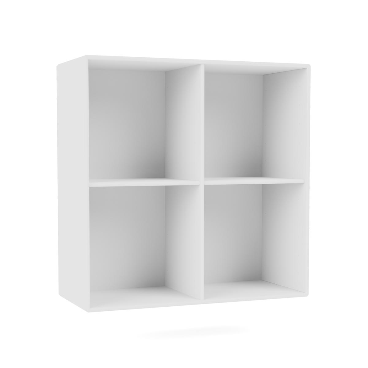 Montana - Show Bookcase, Suspension Rail - New White - Bokhyllor - Peter J. Lassen - Vit