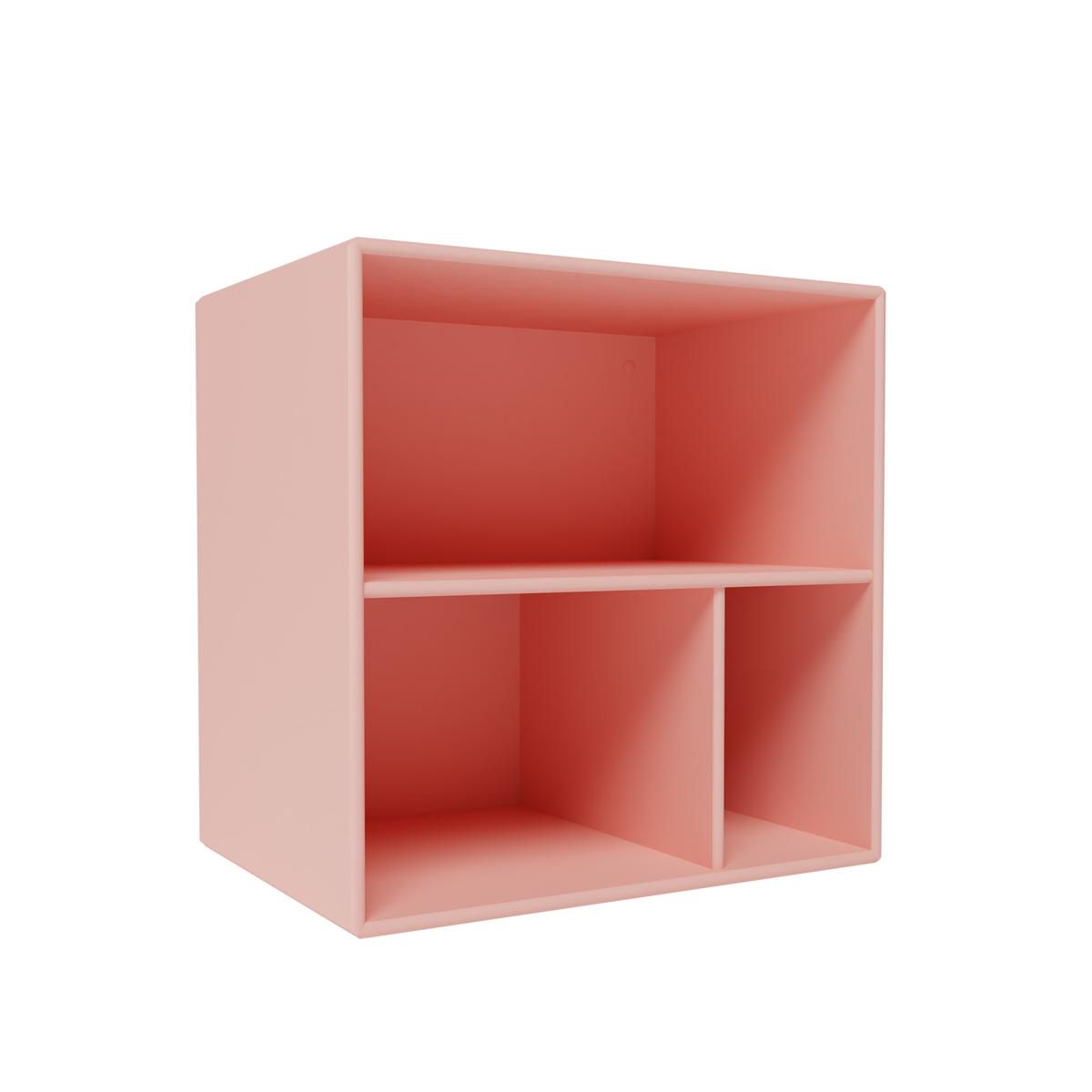 Montana - Montana Mini 1102 - Module With Shelves - Ruby - Hyllor & Hyllsystem - Peter J. Lassen - Rosa