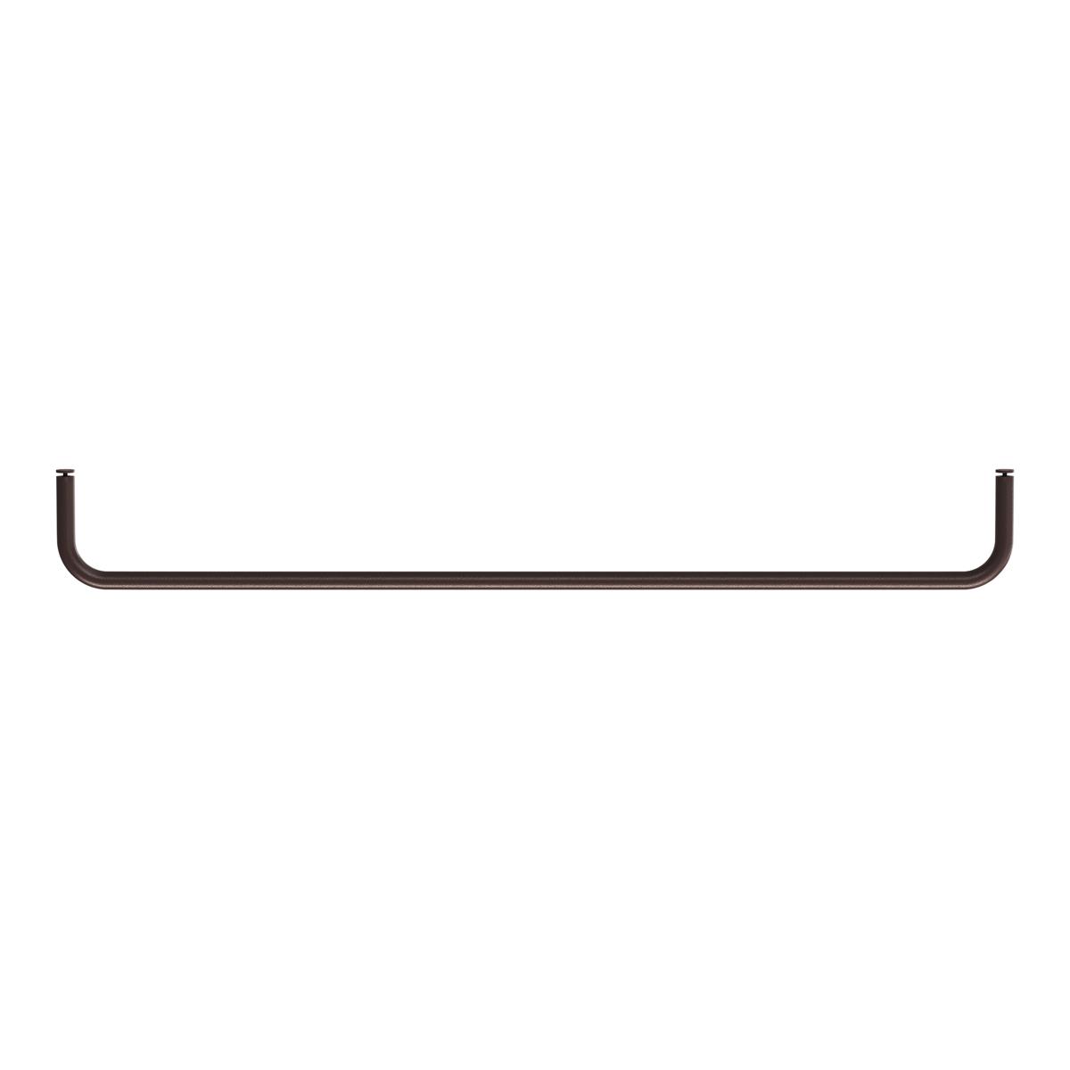 String - Stång hyllplan 78 cm mörkbrun - Hyllsystem - Brun - Metall