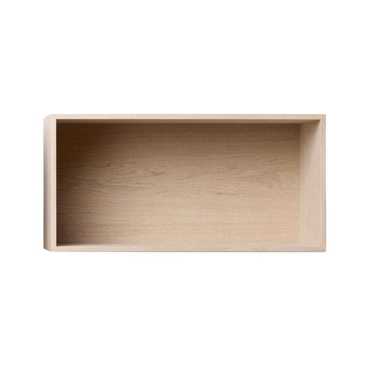 Muuto - Mini Stacked Storage 2.0, Large, Oak - Hyllor - Julien De Smedt - Träfärgad - Trä