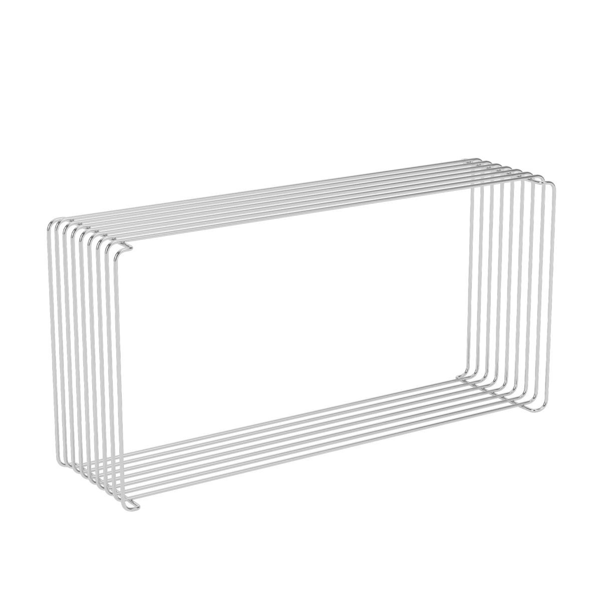 Montana - Panton Wire Extended hylla, D 18,8 - Chrome - Hyllsystem - Verner Panton - Silver - Metall