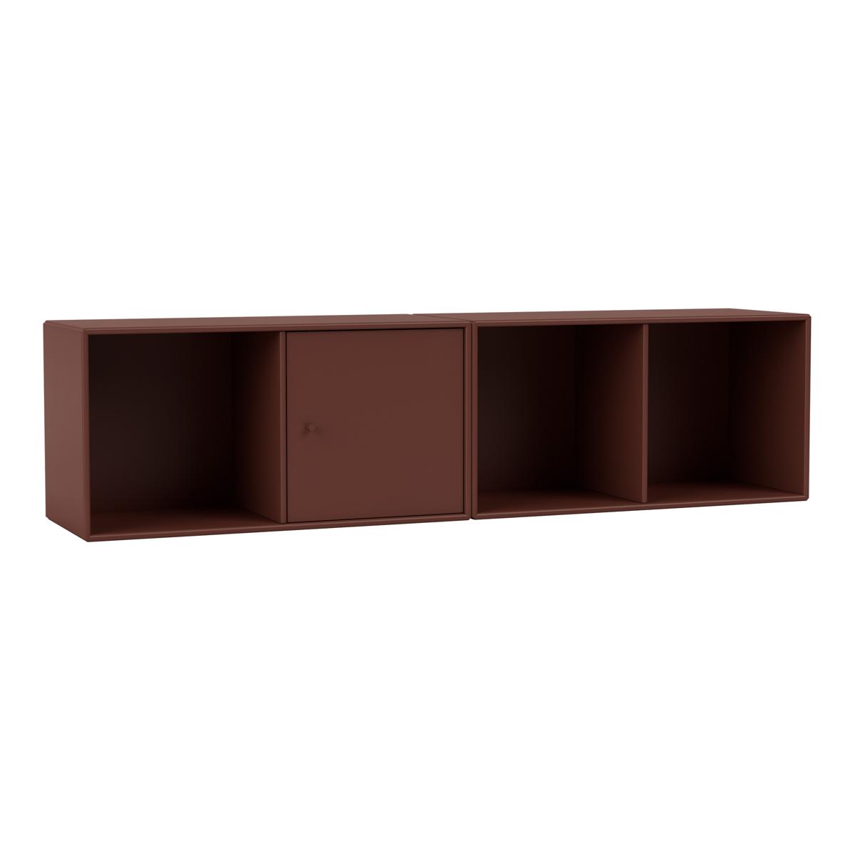 Montana - Line Sideboard 155-Masala 04 Suspension Rails - Skänkar och sideboards - Peter J. Lassen - Brun - Trä