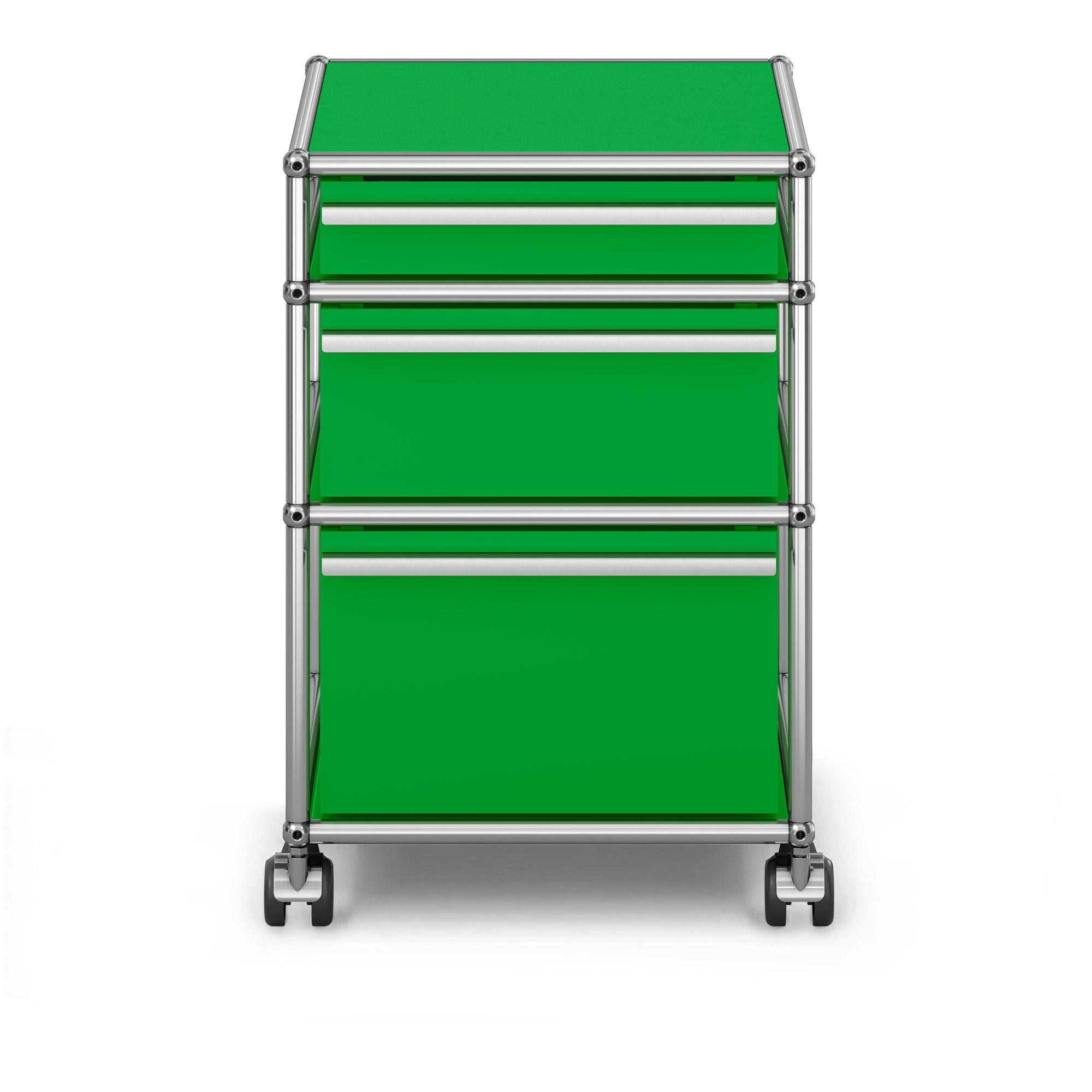 USM - USM Haller M63 28 USM Green - Hurtsar - Fritz Haller & Paul Schärer - Grön - Metall