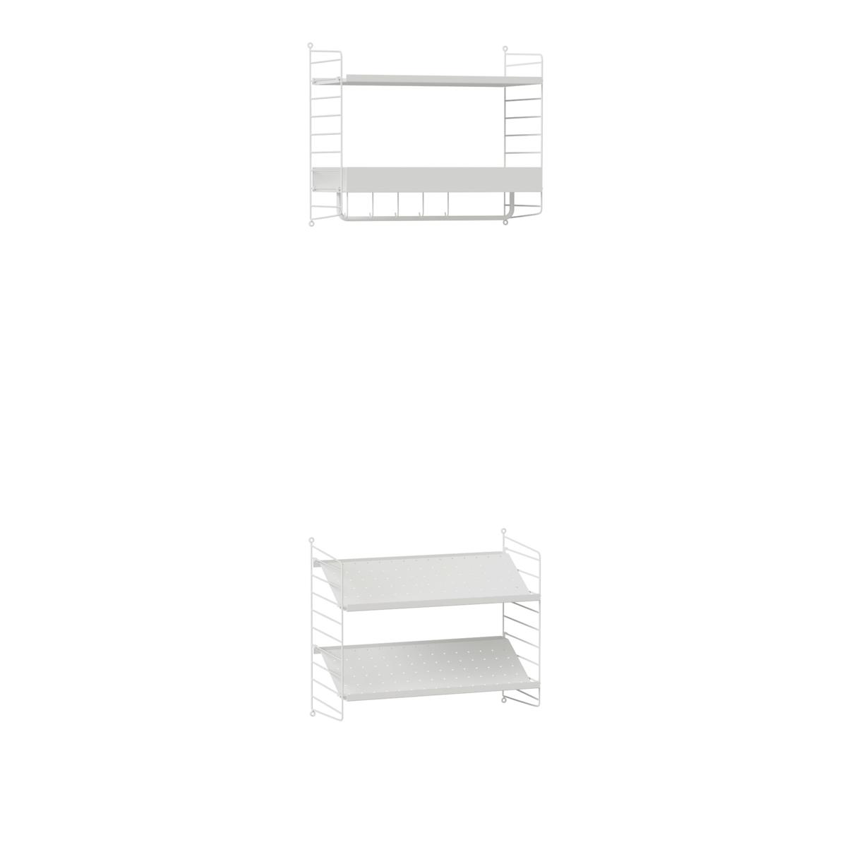 String - Hall Hyllsystem E Vit / Vit - Hyllor & Hyllsystem - Vit