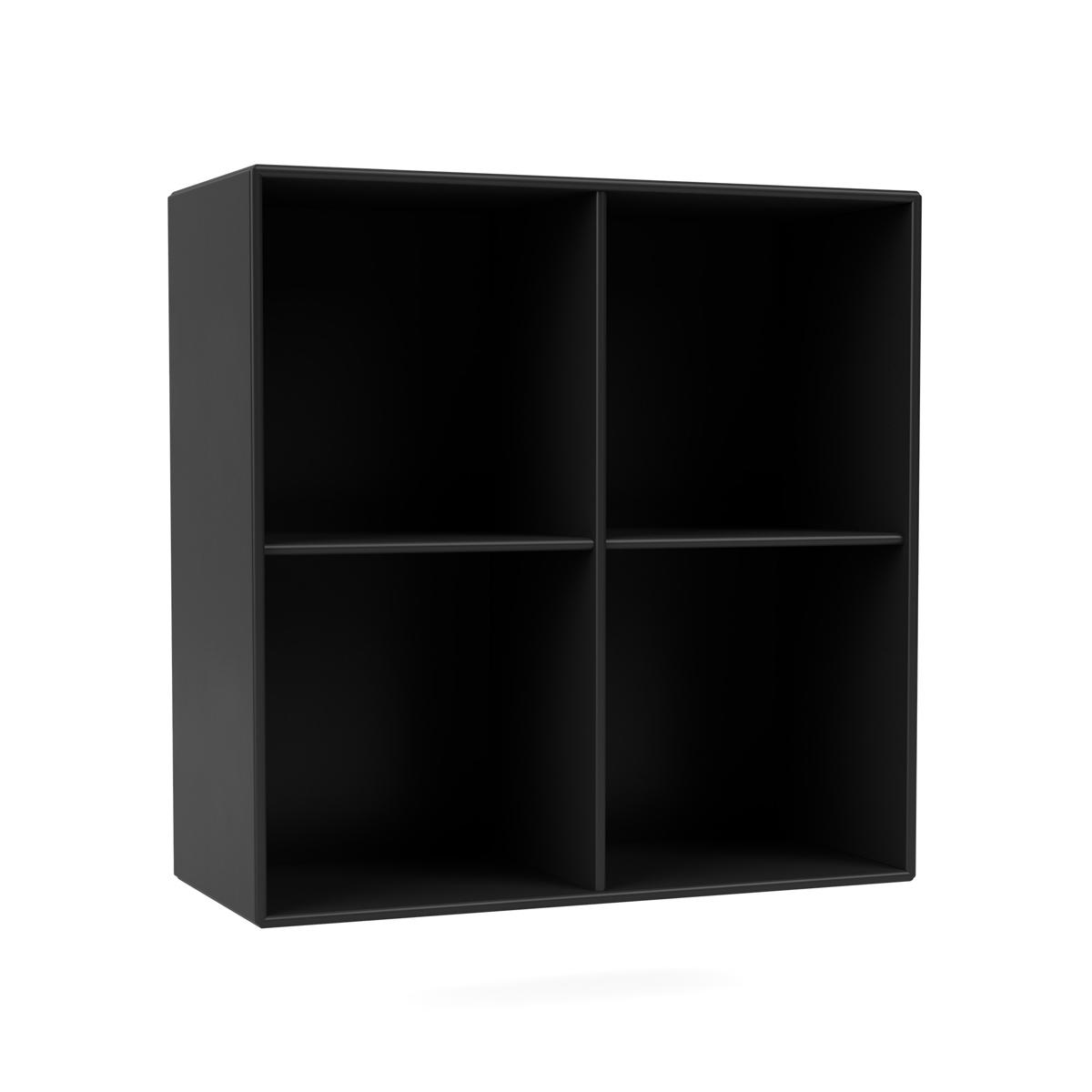 Montana - Show Bookcase 05-Black 04 Suspension Rails - Hyllor - Peter J. Lassen - Svart - Trä