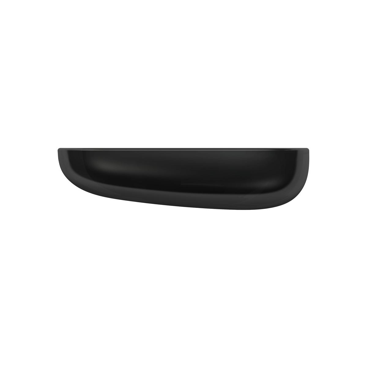 Vitra - Corniches vägghylla Medium Black - Hyllor - Ronan & Erwan Bouroullec - Vit - Plast