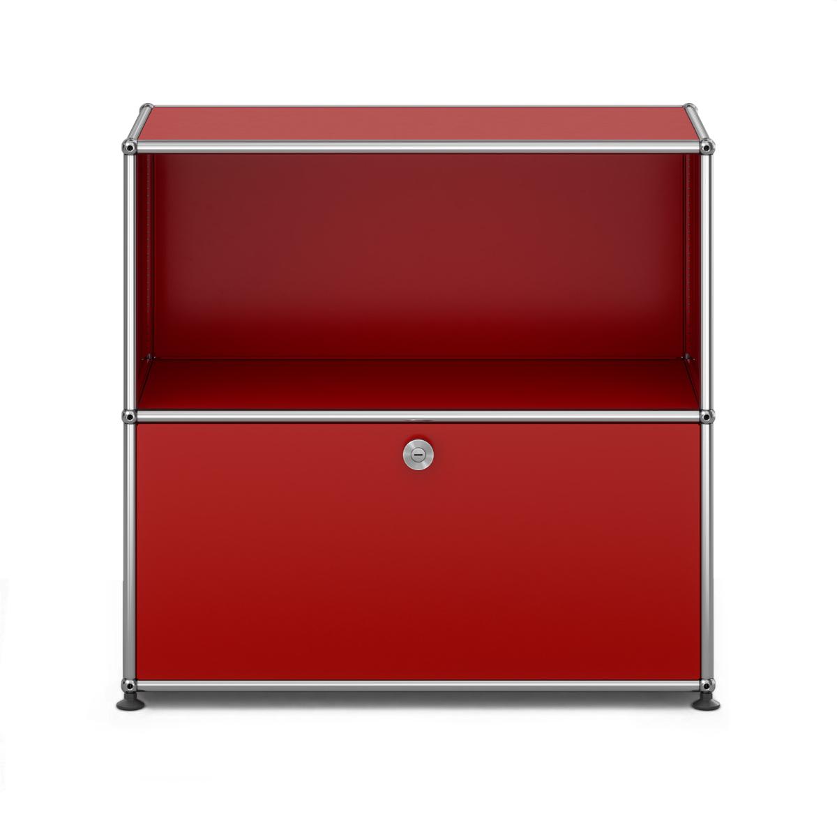USM - USM Haller M62 23 USM Ruby Red - Skänkar och sideboards - Fritz Haller & Paul Schärer - Röd - Metall