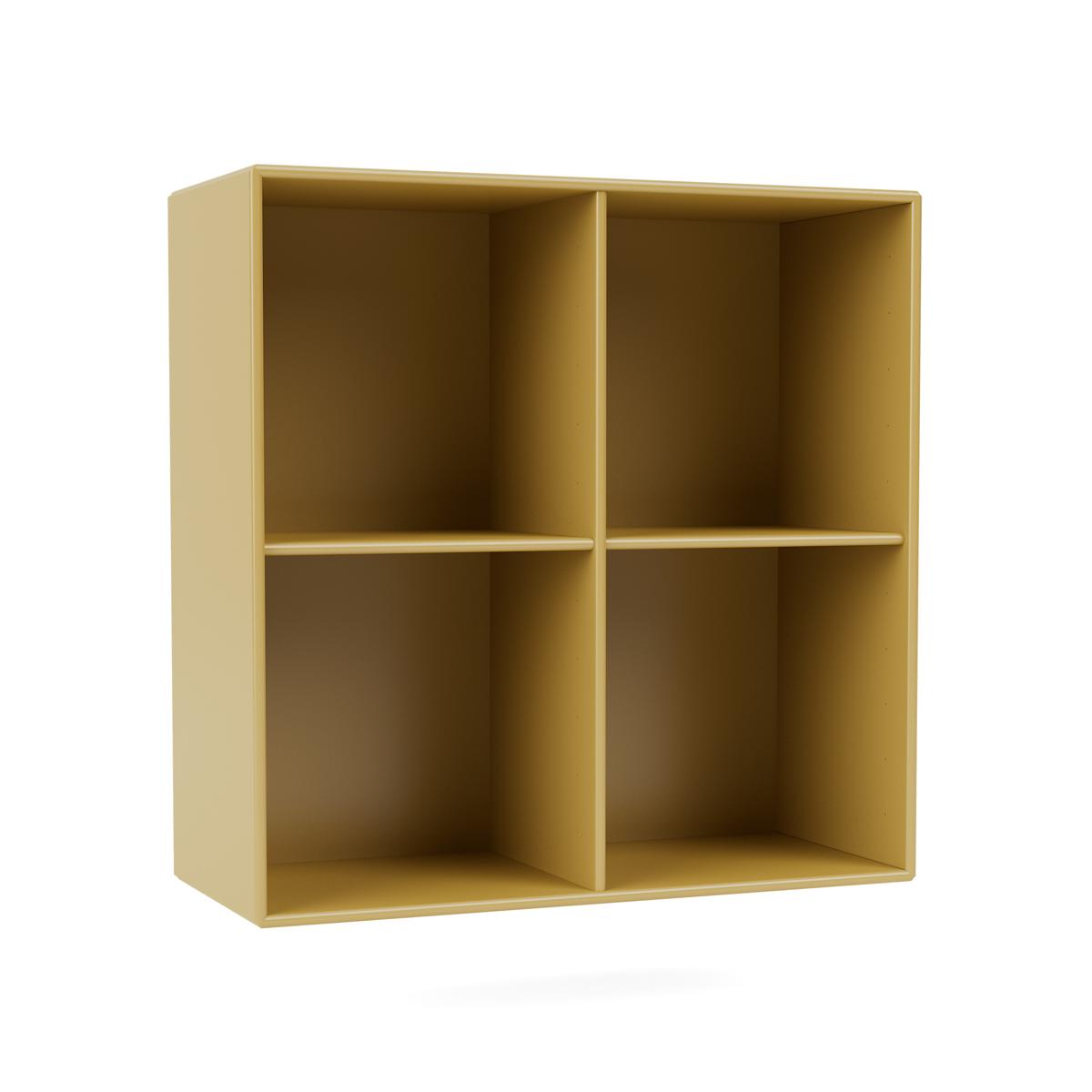 Montana - Show Bookcase 157-Cumin 04 Suspension Rails - Hyllor - Peter J. Lassen - Gul - Trä
