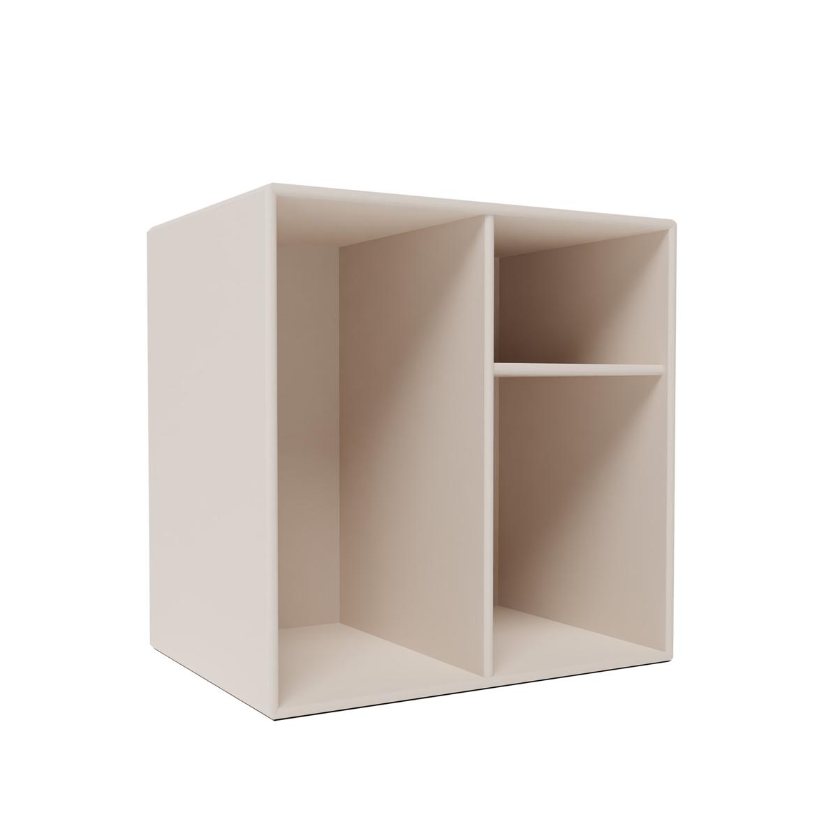Montana - Montana Mini 1202 - Module With Shelves - Clay - Hyllor & Hyllsystem - Peter J. Lassen - Grå