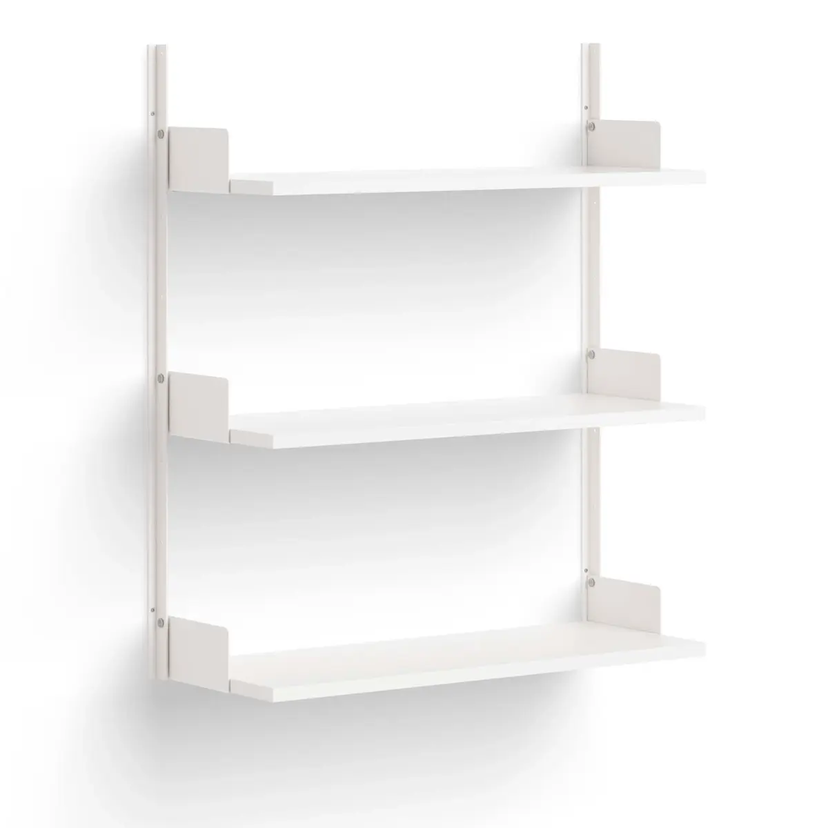 New Works - New Works Wall Shelf 90 - White/White - Hyllor - Knut Bendik Humlevik - Träfärgad,Vit
