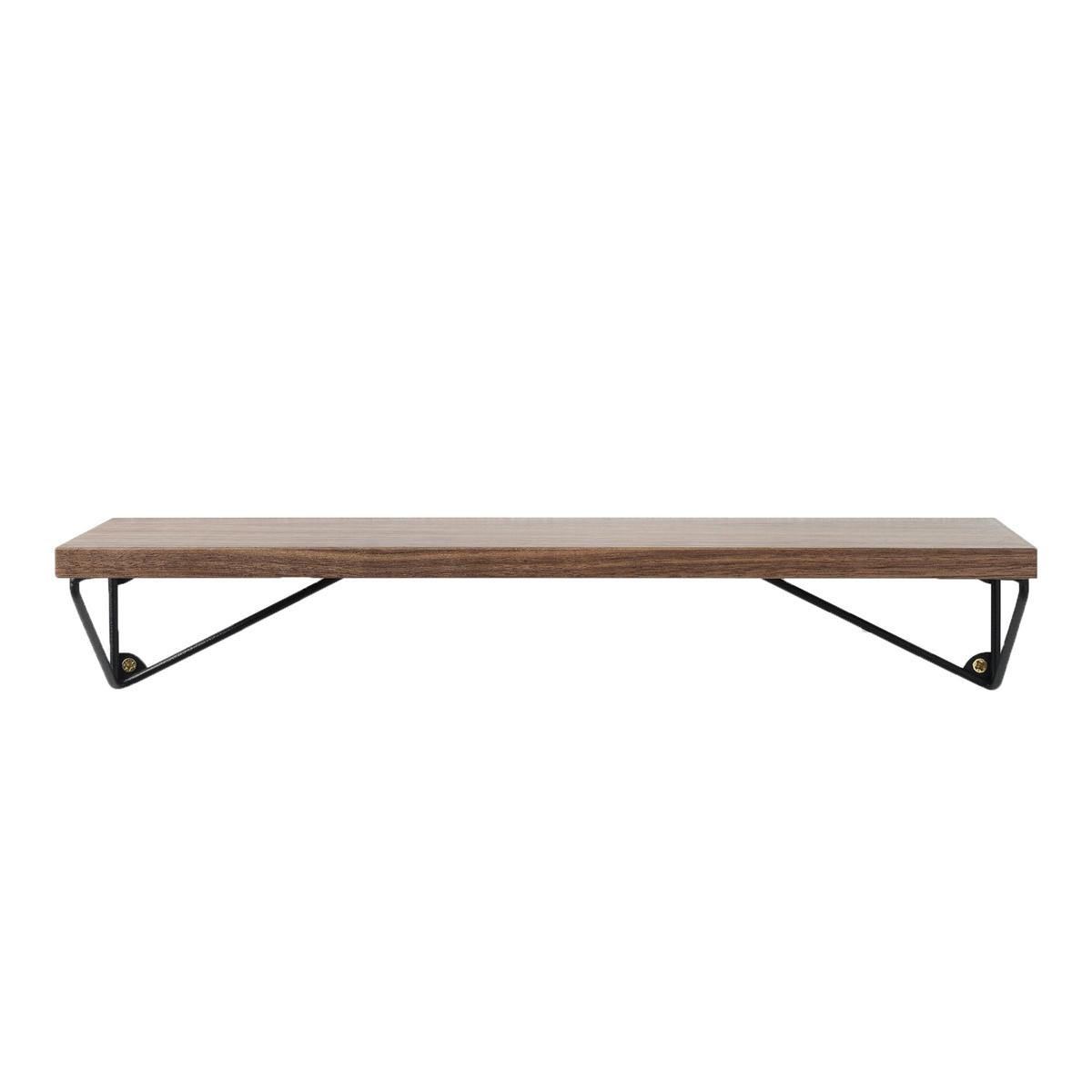 Maze Interior - Pythagoras XS, Walnut/Black - Hyllor & Hyllsystem - Gustav Rosén - Svart - Metall