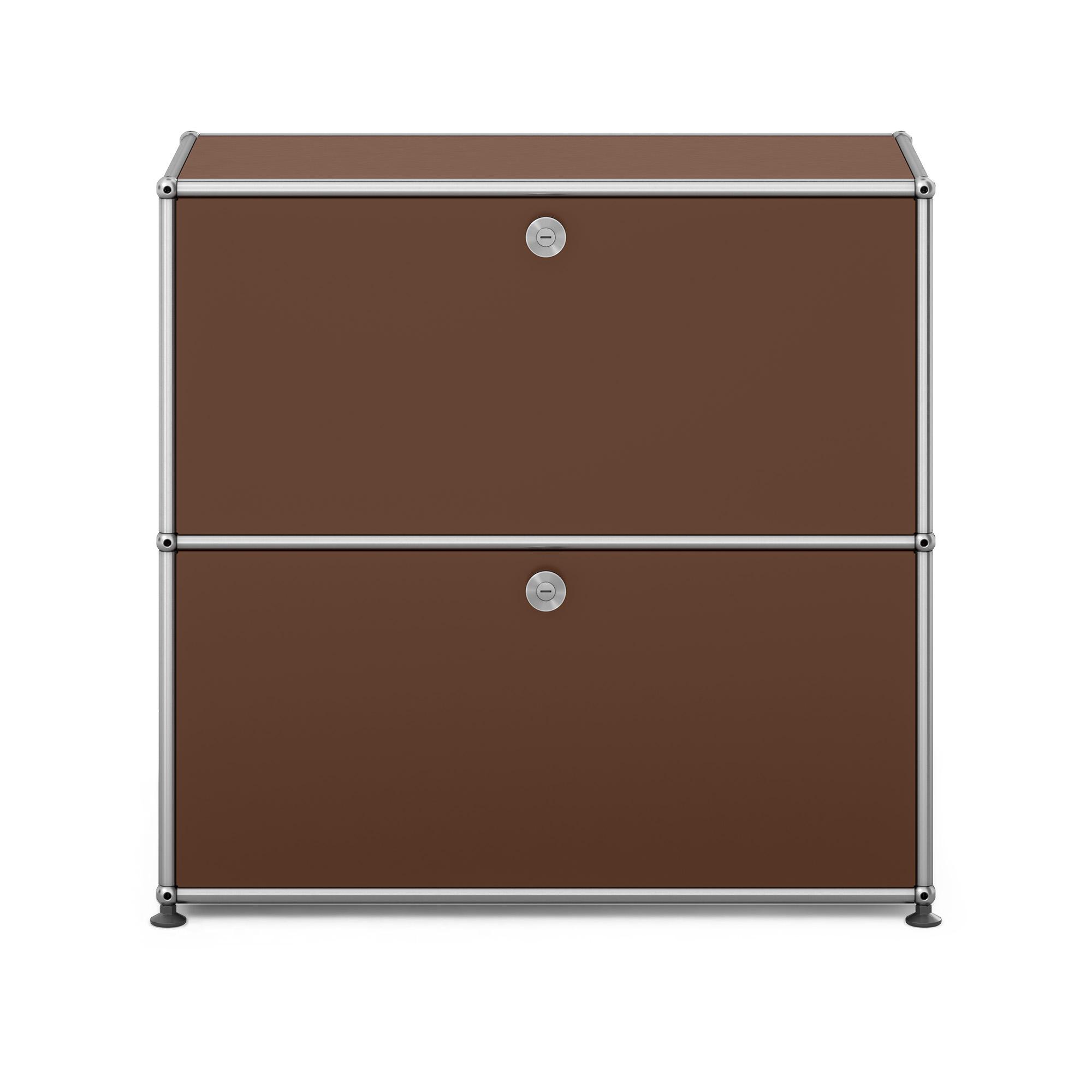 USM - USM Haller S2 22 USM Brown - Sideboards - Fritz Haller & Paul Schärer - Brun - Metall