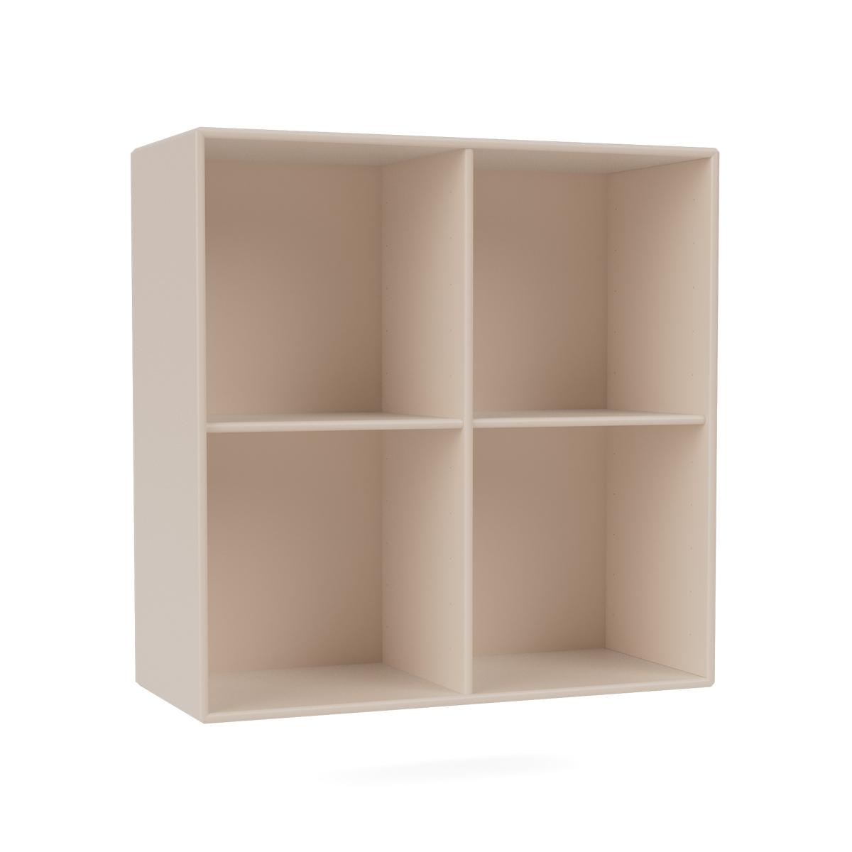 Montana - Show Bookcase 168-Clay 04 Suspension Rails - Hyllor - Peter J. Lassen - Beige - Trä