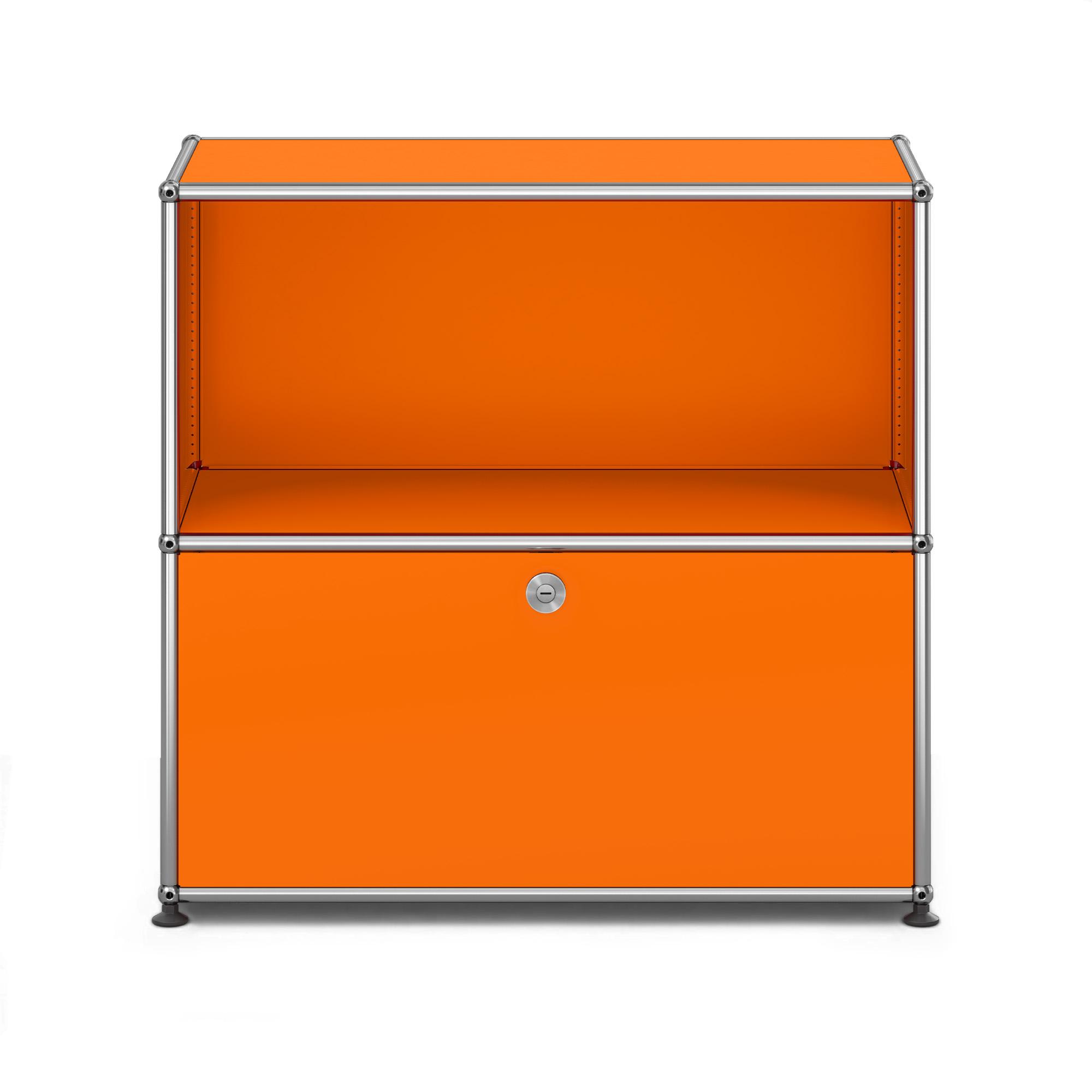 USM - USM Haller M62 26 Pure Orange - Sideboards - Fritz Haller & Paul Schärer - Orange - Metall