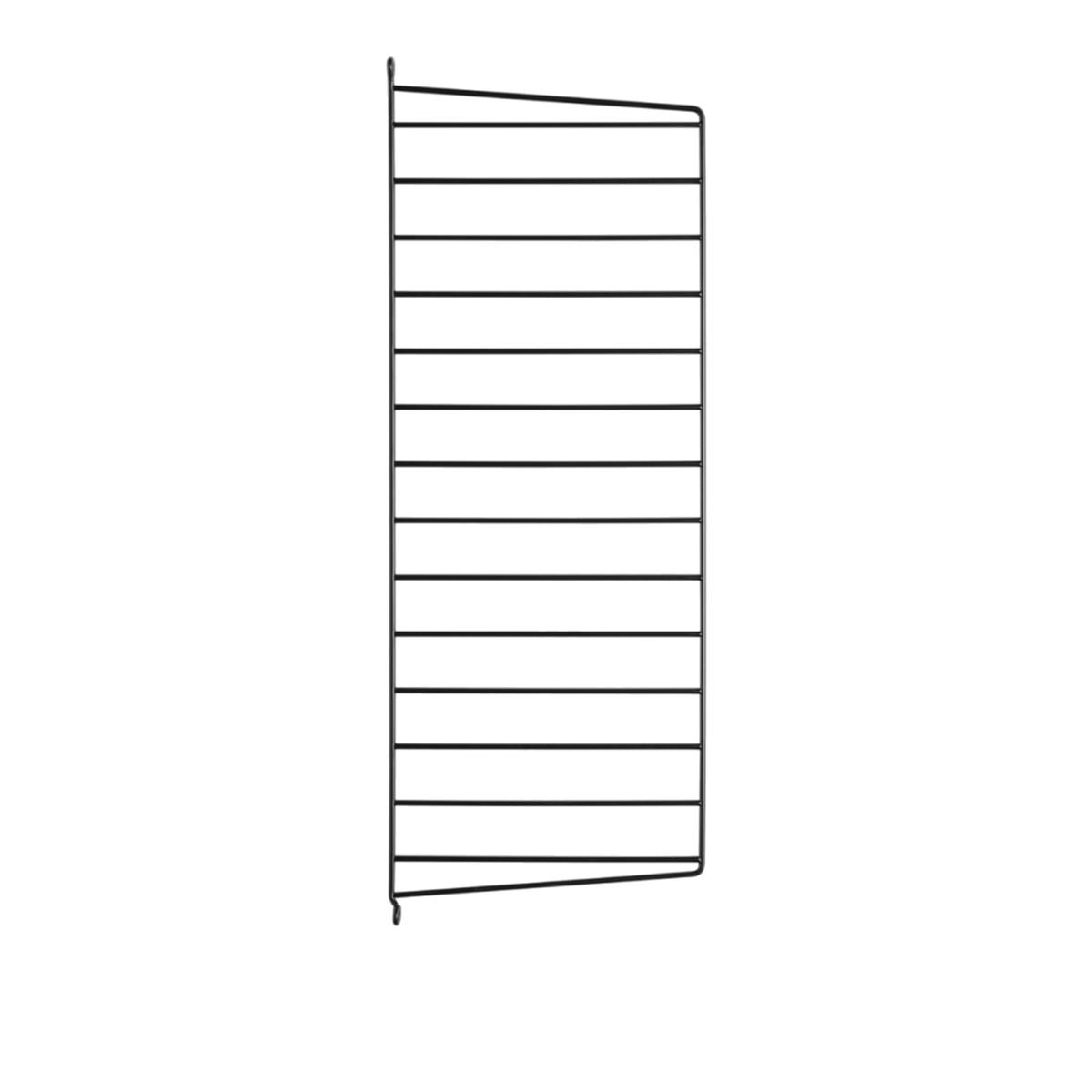 String - Väggavel 75 x 30 cm 1-pack svart - Hyllsystem