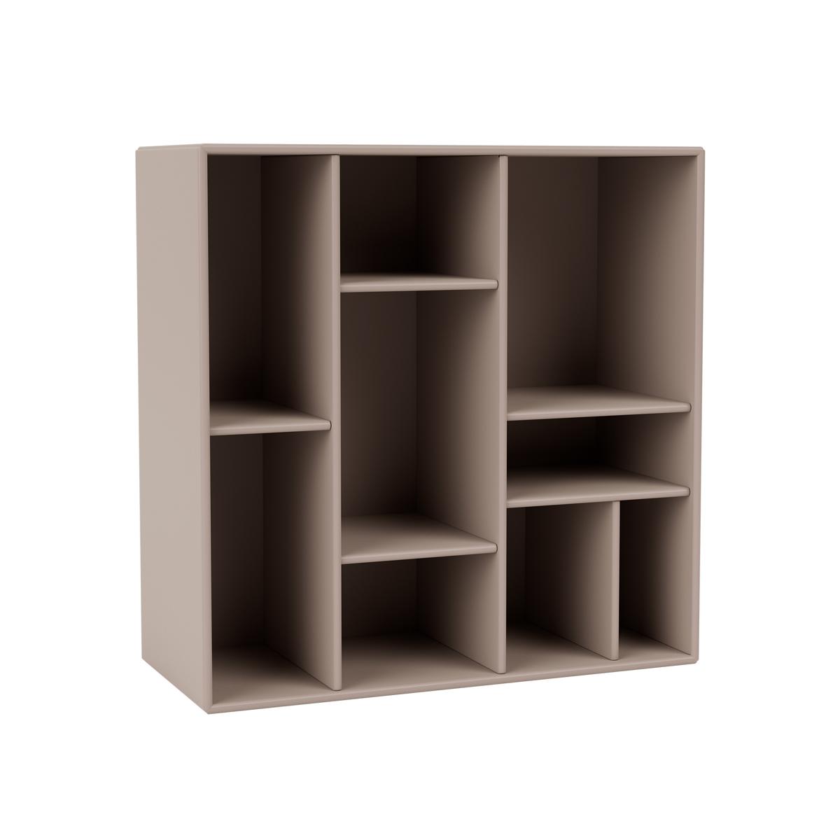 Montana - Compile Decorative Shelf, Suspension Rail - Mushroom - Vägghyllor - Peter J. Lassen - Beige