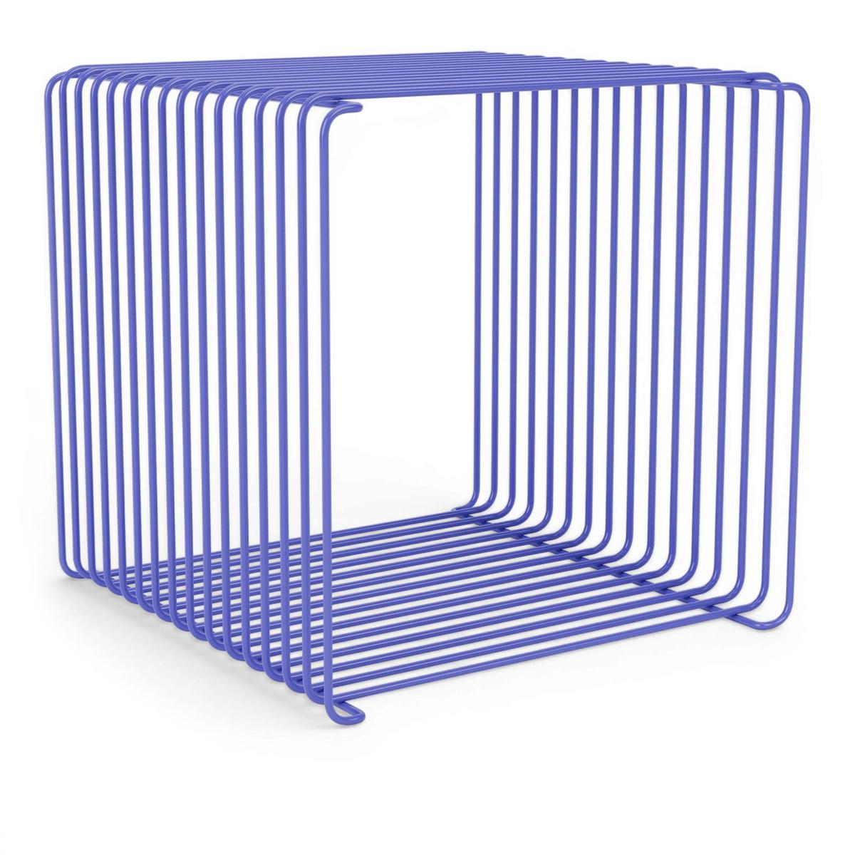 Montana - Panton Wire Single hylla 35 cm monarch - Hyllsystem - Verner Panton - Blå - Metall