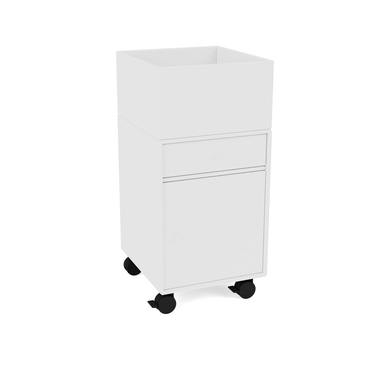 Montana - Runner Office Unit On Castors - New White - Hurtsar - Peter J. Lassen - Vit