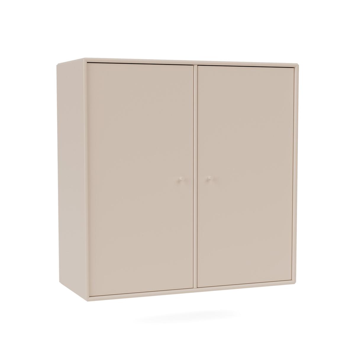 Montana - Cover Cabinet 168-Clay 04 Suspension Rails - Skåp och vitrinskåp - Peter J. Lassen - Beige - Trä
