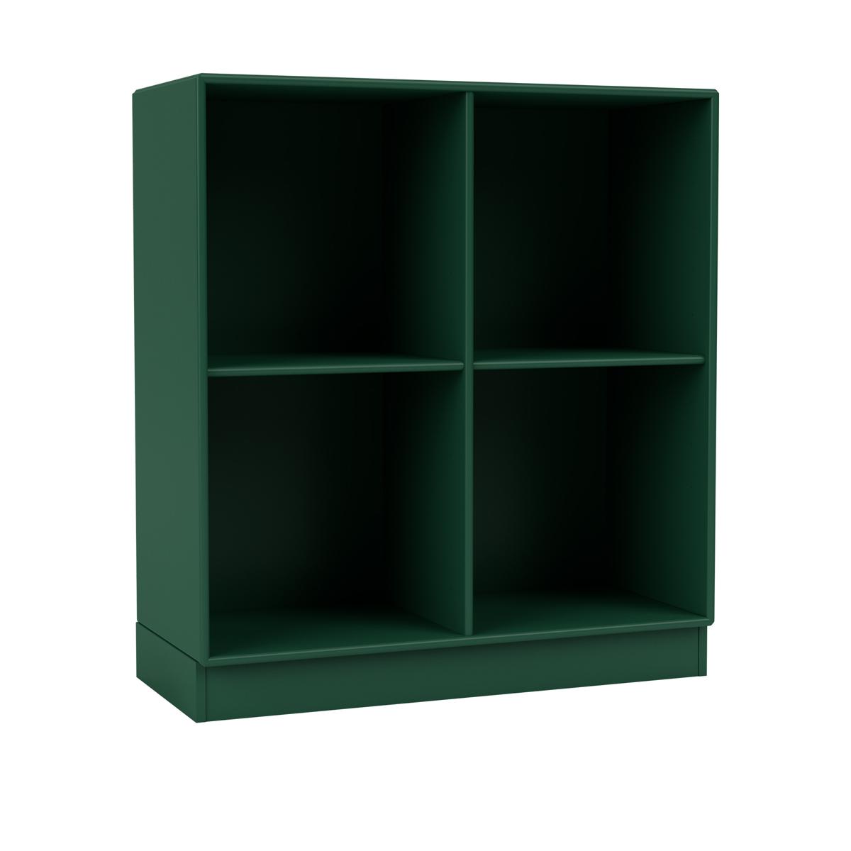 Montana - Show Bookcase 136-Pine 07 Plinth 7 cm - Hyllor & Hyllsystem - Peter J. Lassen - Grön - Trä