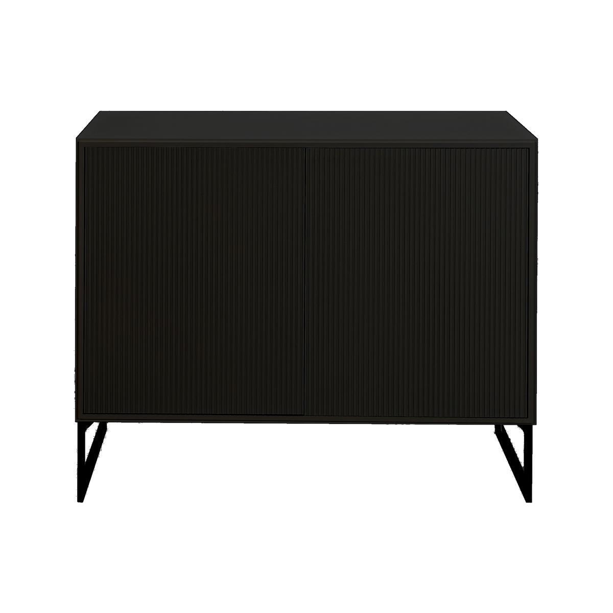 Englesson - Line Skänk 2 Dörrar 6710B Black / Black - Skänkar och sideboards - Metall