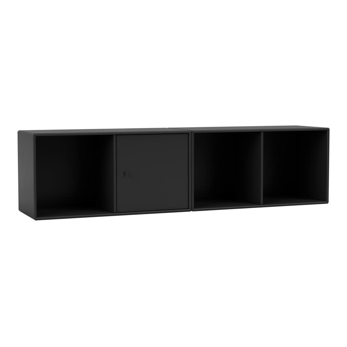 Montana - Line Sideboard 05-Black 04 Suspension Rails - Skänkar och sideboards - Peter J. Lassen - Svart - Trä