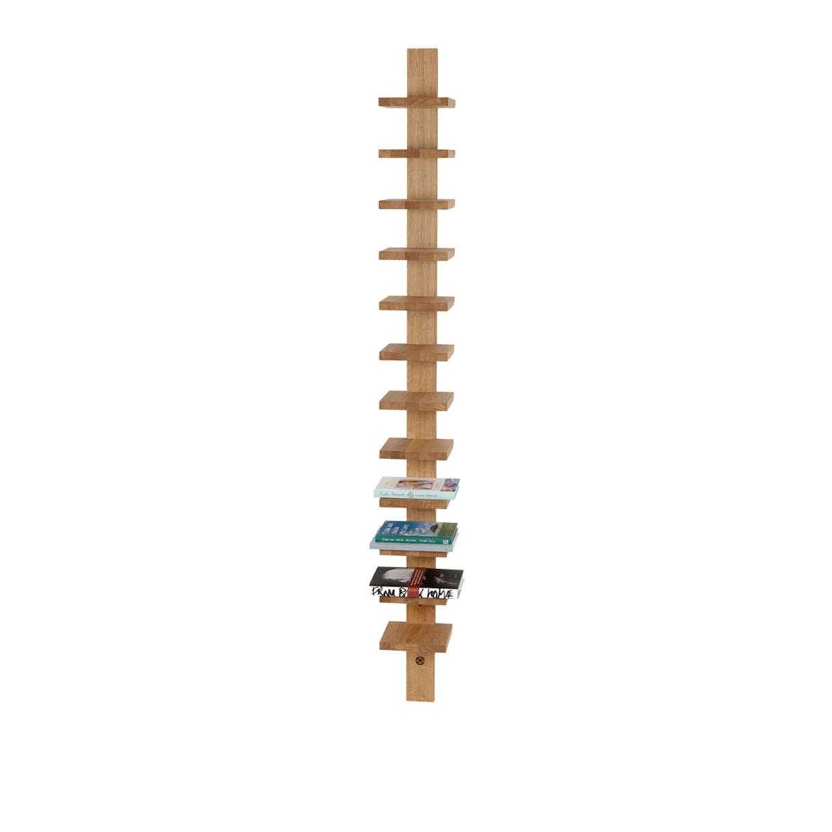 Källemo - Pilaster Hylla Ek - Såpad - Vägghyllor - John Kandell - Träfärgad - Trä
