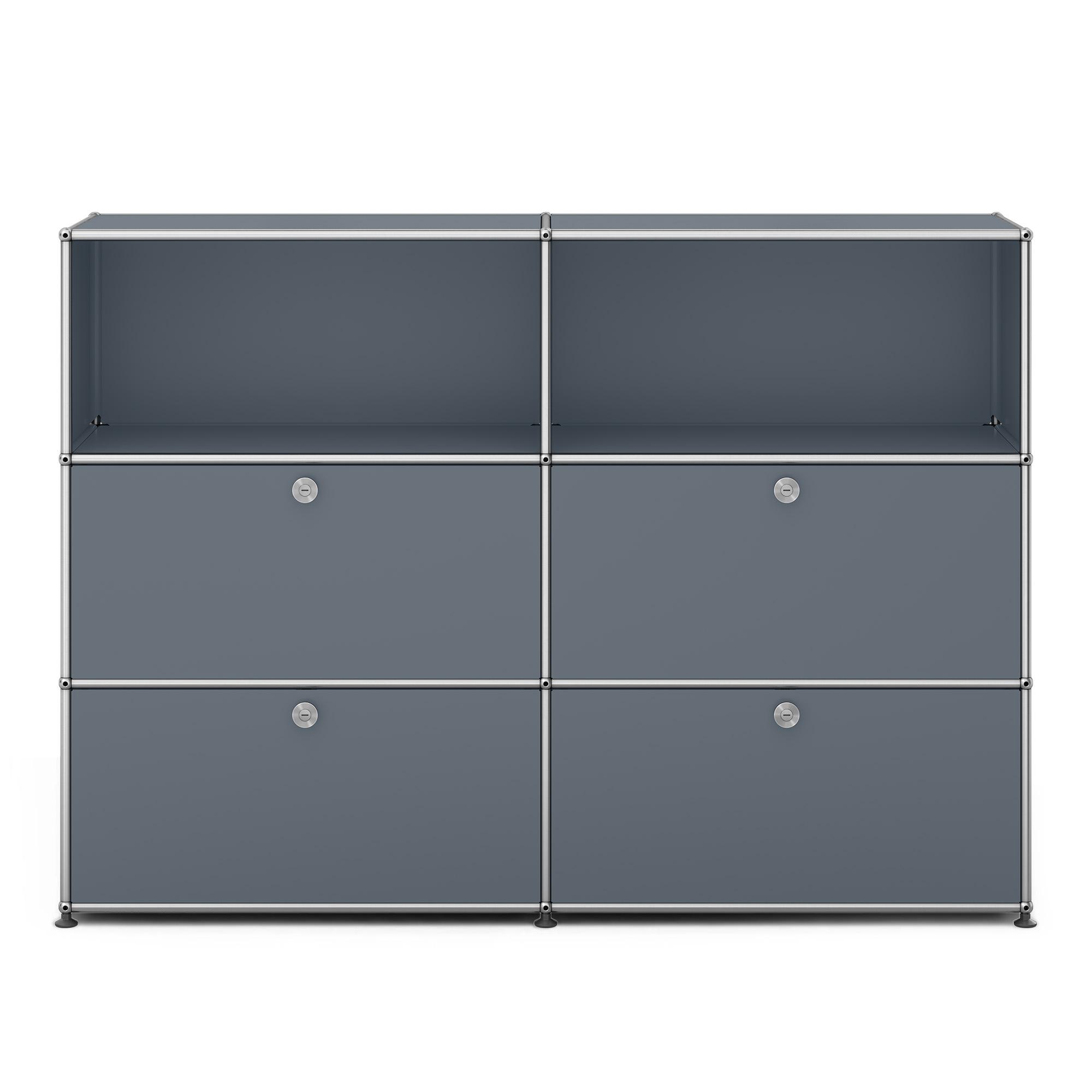 USM - USM Haller M64 32 USM Mid Grey - Sideboards - Fritz Haller & Paul Schärer - Grå - Metall