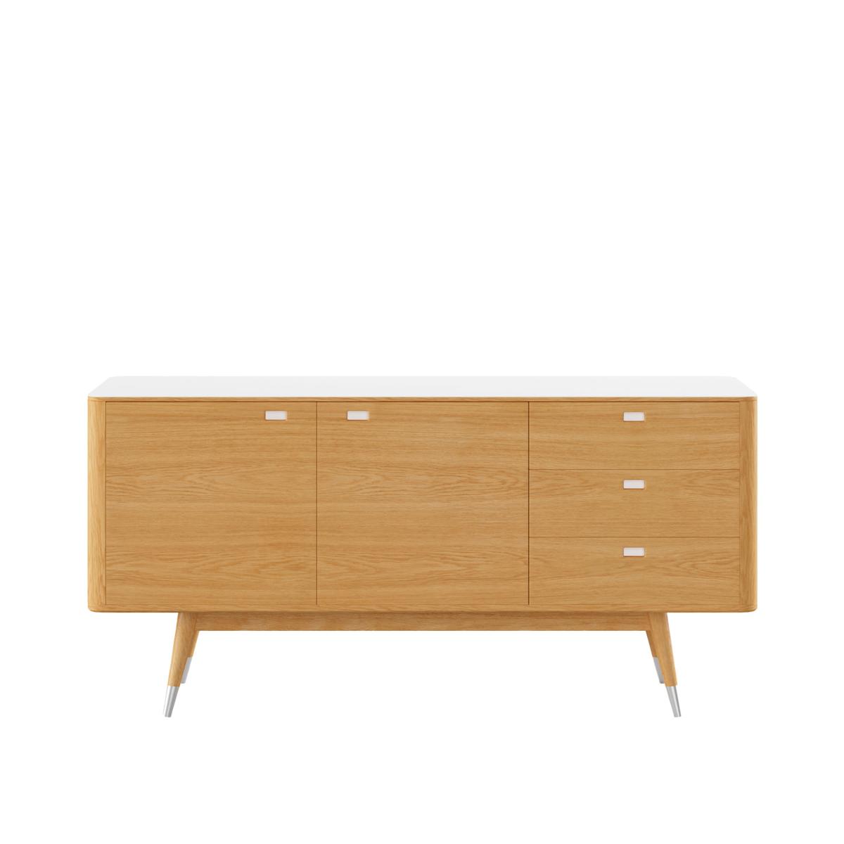 Naver Collection - AK 2630 Sideboard, Oak Lacq - Skänkar och sideboards - Nissen & Gehl - Träfärgad - Trä