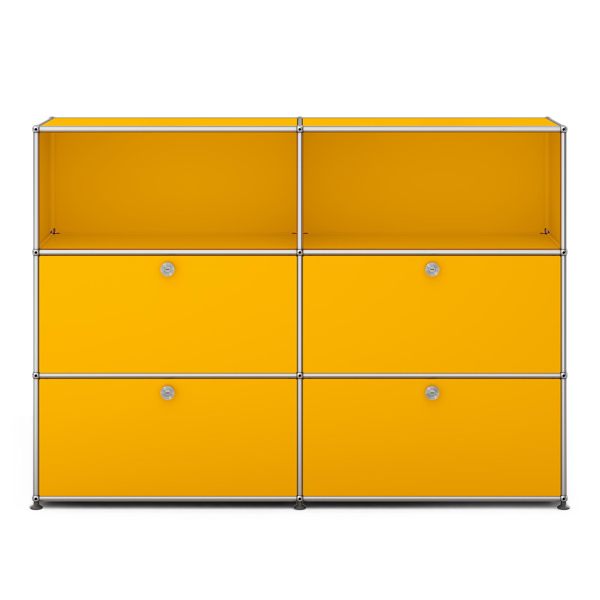 USM - USM Haller M64 25 Golden Yellow - Sideboards - Fritz Haller & Paul Schärer - Gul - Metall