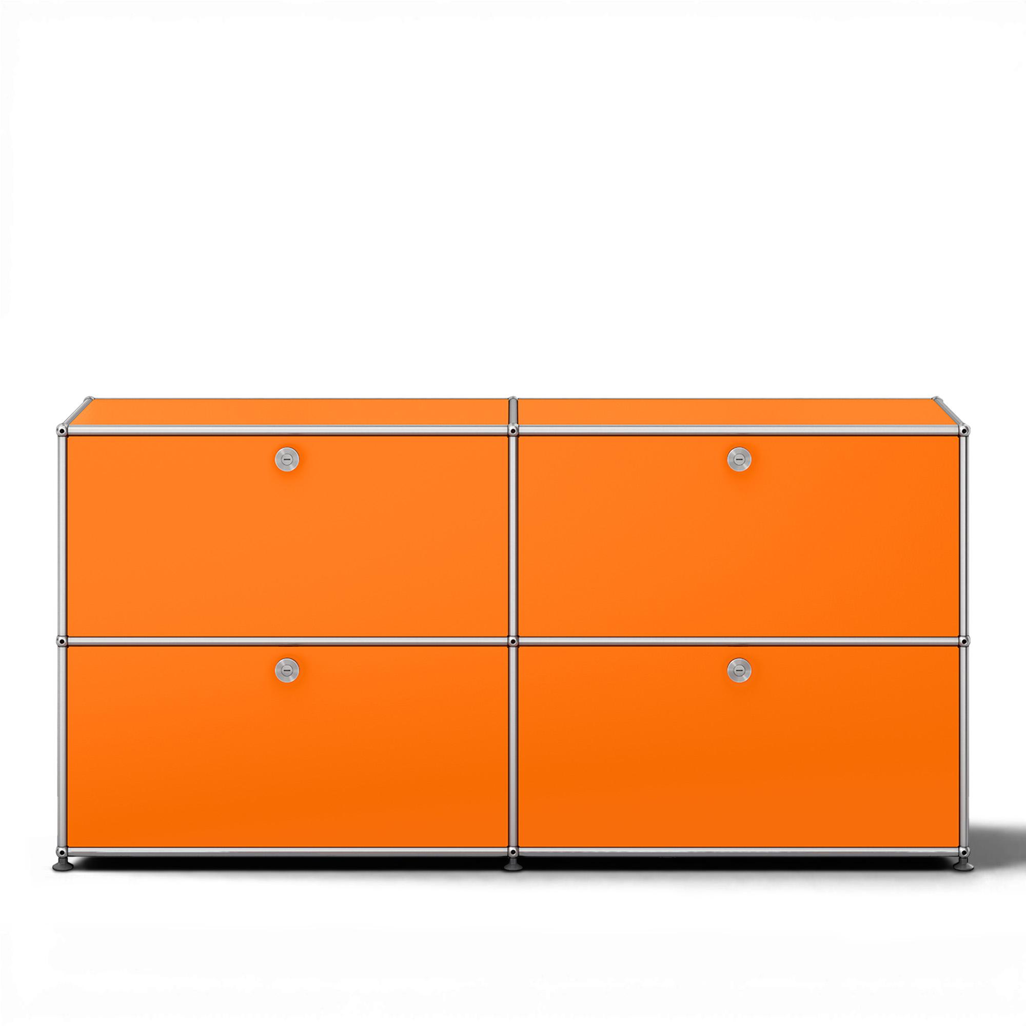 USM - USM Haller 109 Sideboard Pure Orange - Sideboards - Fritz Haller & Paul Schärer - Orange - Metall