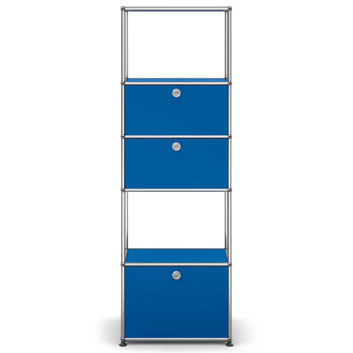 USM - USM Haller Shelf M52 Gentian Blue - Skåp och vitrinskåp - Fritz Haller & Paul Schärer - Blå - Metall