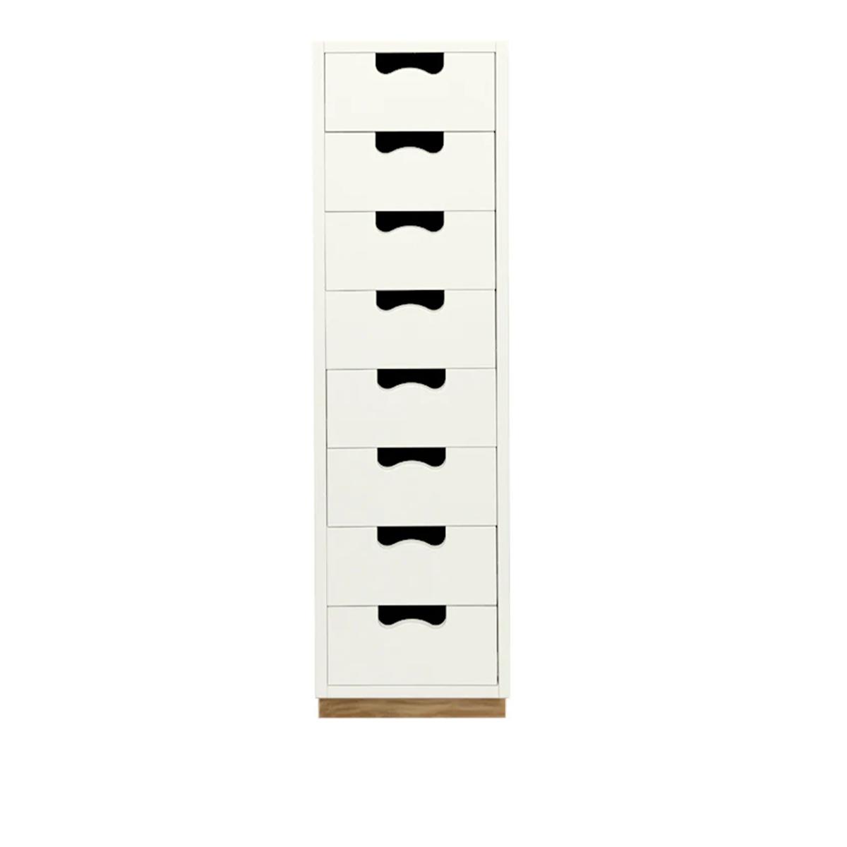Asplund - Snow Drawer J8 - White, Eksockel - Byråer -  Thomas Sandell & Jonas Bohlin - Vit - Trä