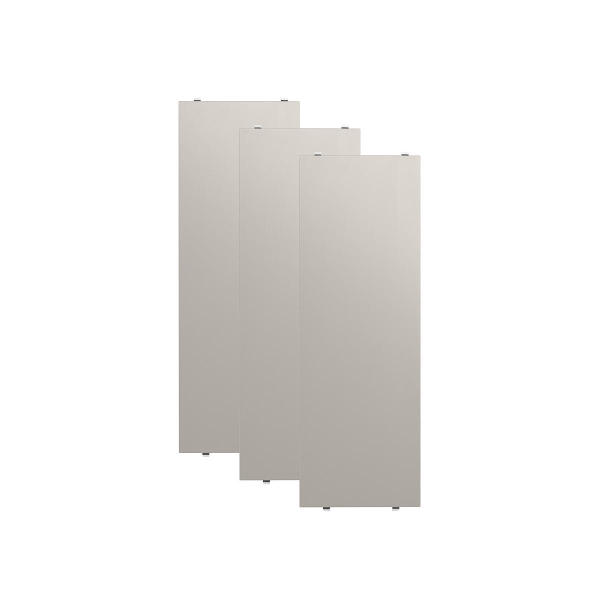 String - Hyllplan 58 x 20 cm 3-pack beige - Hyllsystem - Nils Strinning - Beige