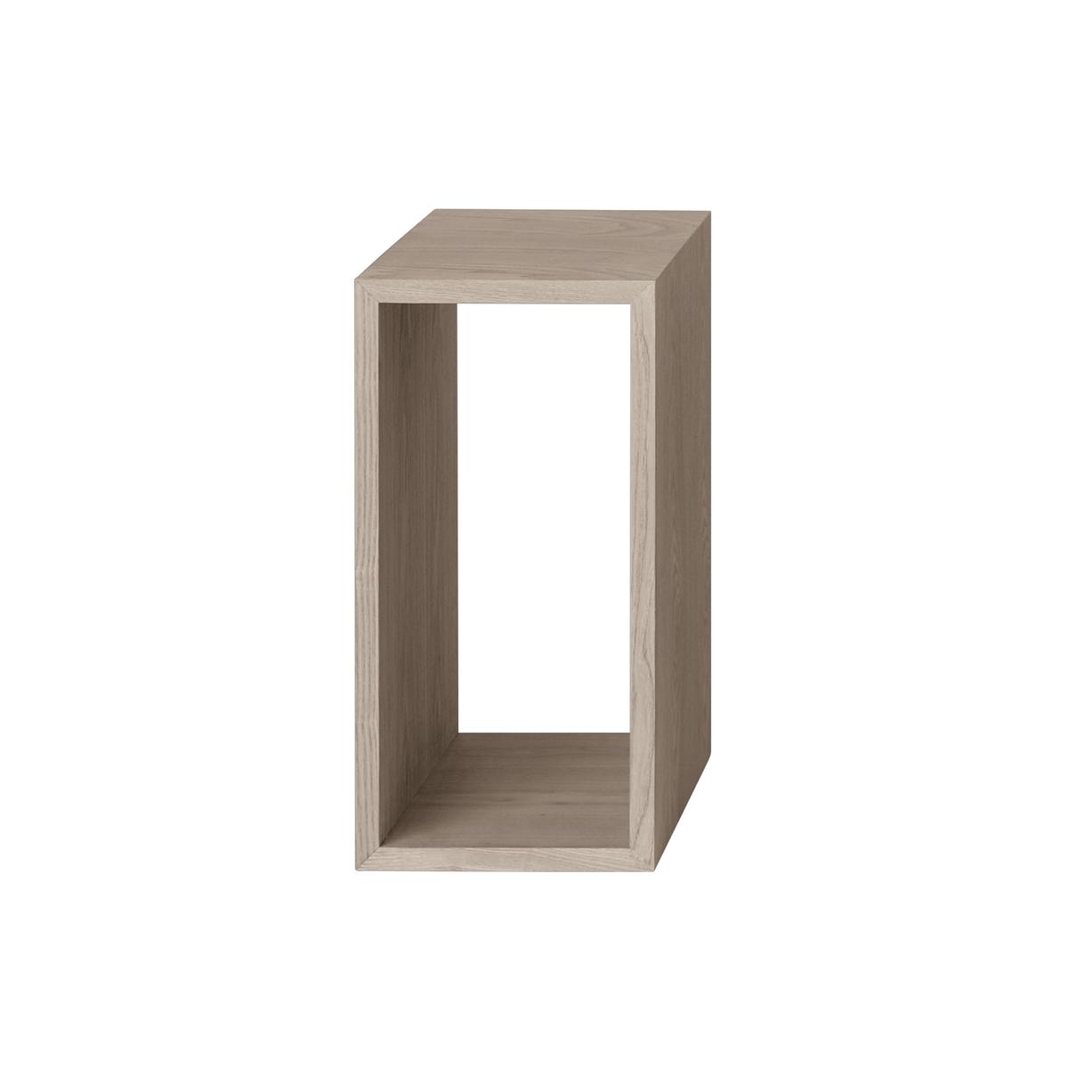 Muuto - Stacked 2.0 Oak Small Open - Hyllor - Julien De Smedt - Träfärgad - Trä