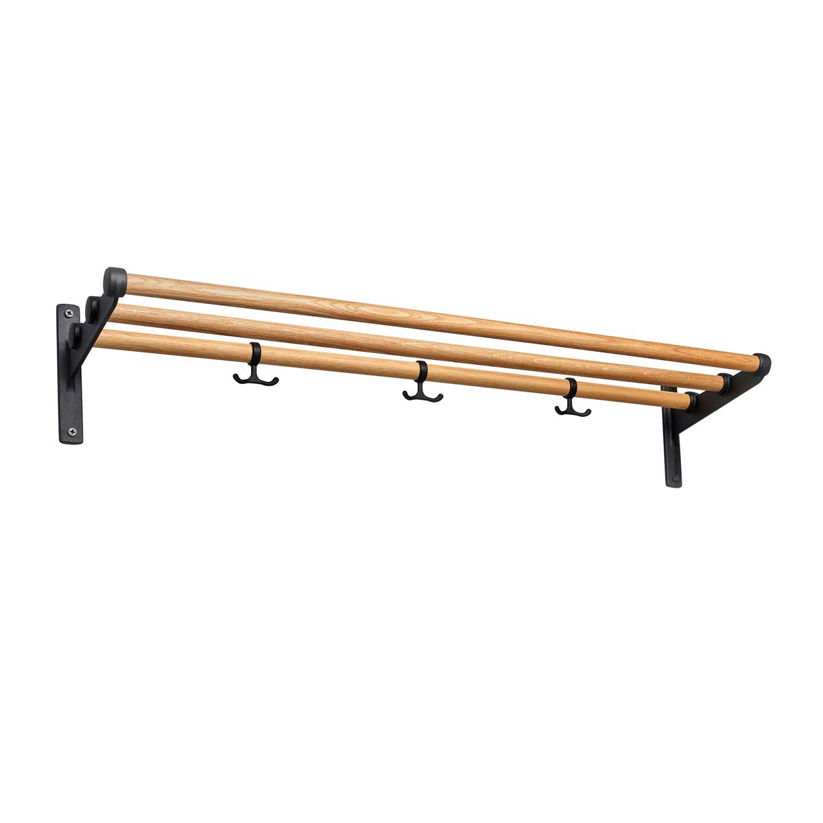 Essem Design - Nostalgi Hatthylla/Skohylla Ek/Svart, 100 cm - Hatthyllor och skohyllor - Gunnar Bolin - Svart - Metall/Trä