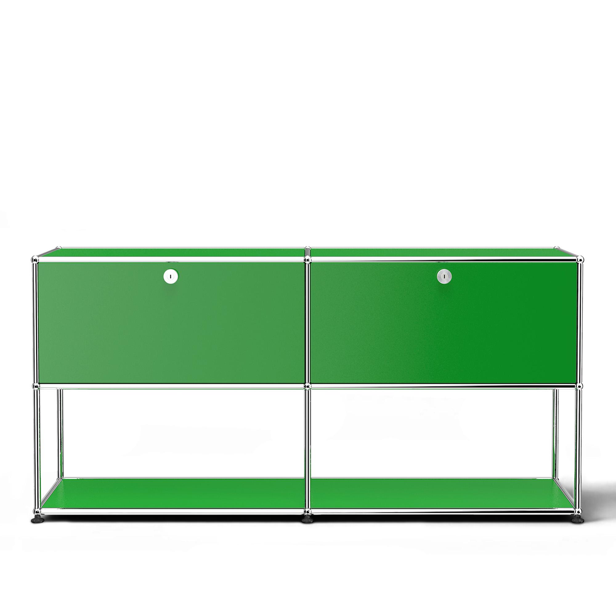 USM - USM Haller 40 Sideboard USM Green - Sideboards - Fritz Haller & Paul Schärer - Grön - Metall