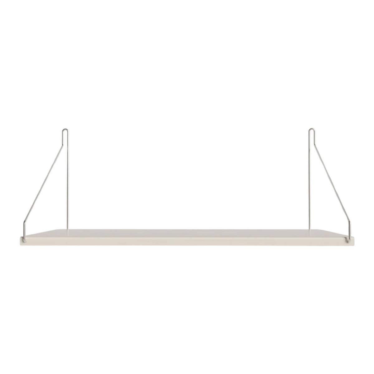 Frama - Single Shelf vägghylla Warm White Steel D27 W60 - Kim Richardt - Vit - Metall