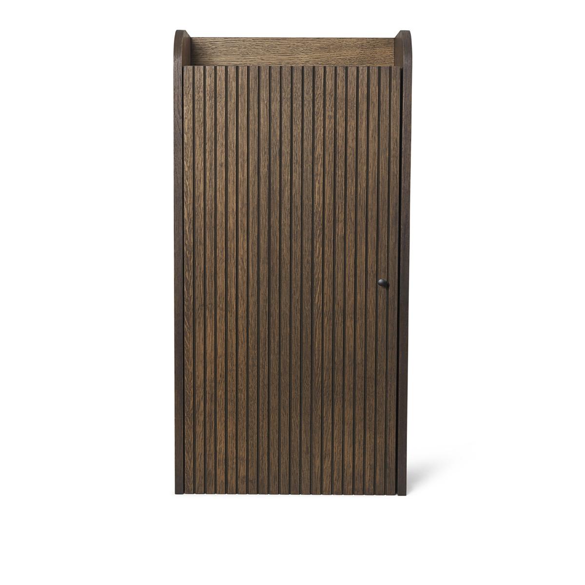 Ferm Living - Sill Wall Cabinet - Dark Stained Oak - Hyllor - Brun - Trä