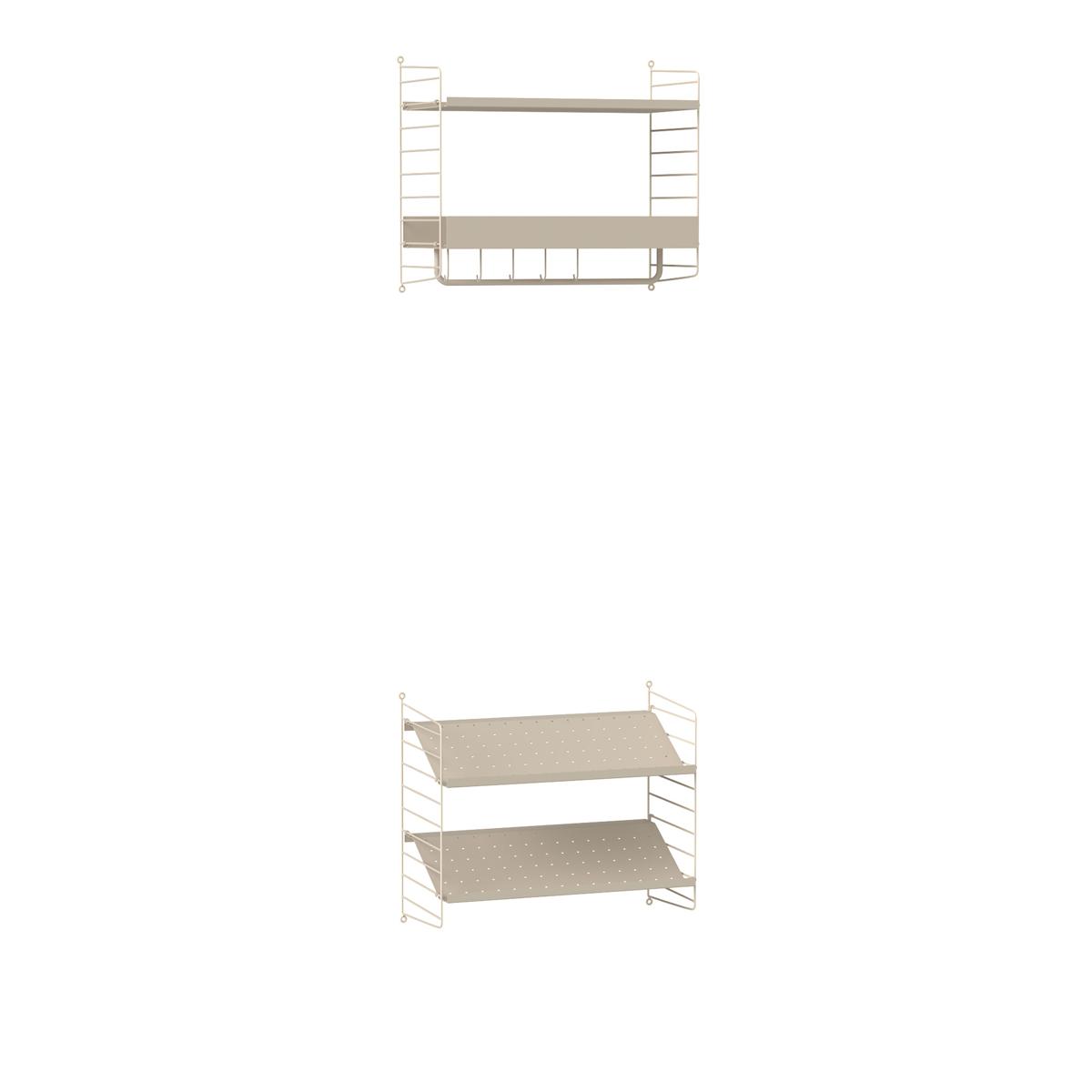 String - Hall Hyllsystem E Beige / Beige - Hyllor & Hyllsystem - Beige