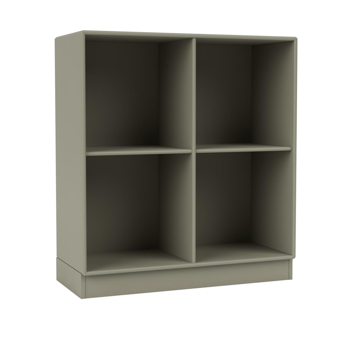 Montana - Show Bookcase 144-Fennel 07 Plinth 7 cm - Hyllor & Hyllsystem - Peter J. Lassen - Grön - Trä