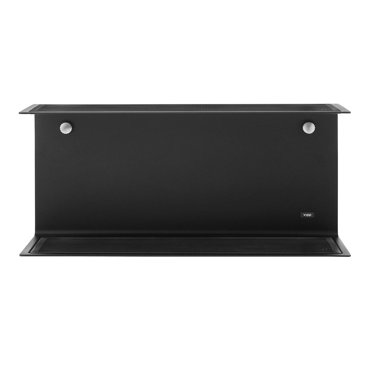 Vipp - Vipp921 shelf small, black - Hyllor - Svart
