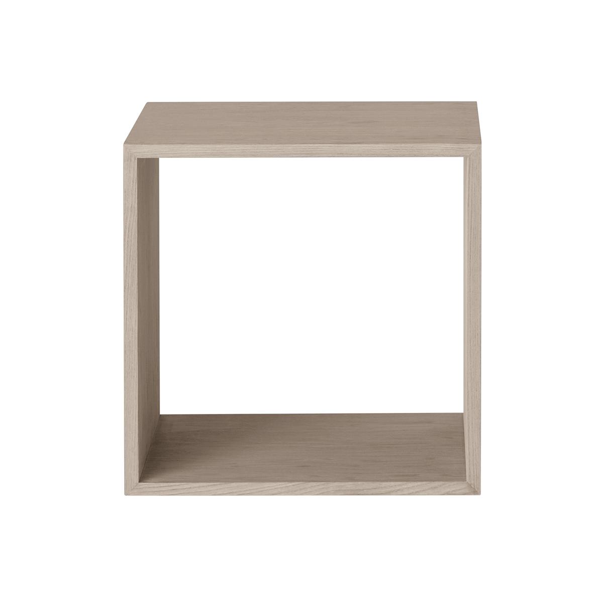 Muuto - Stacked 2.0 Oak Medium Open - Hyllor - Julien De Smedt - Träfärgad - Trä