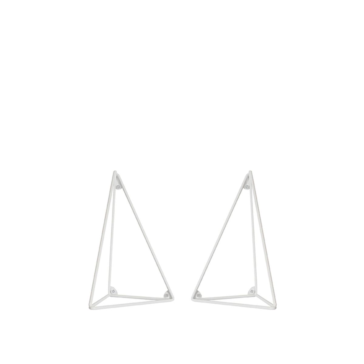 Maze Interior - Pythagoras Brackets Pair, White - Hyllor & Hyllsystem - Gustav Rosén - Vit