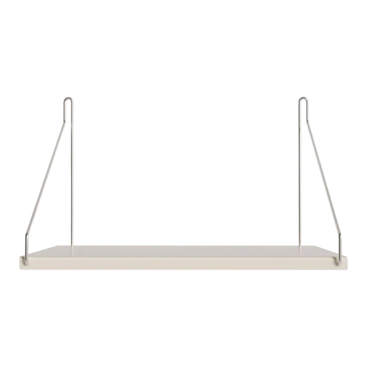 Frama - Single Shelf vägghylla Warm White Steel D27 W40 - Kim Richardt - Vit - Metall