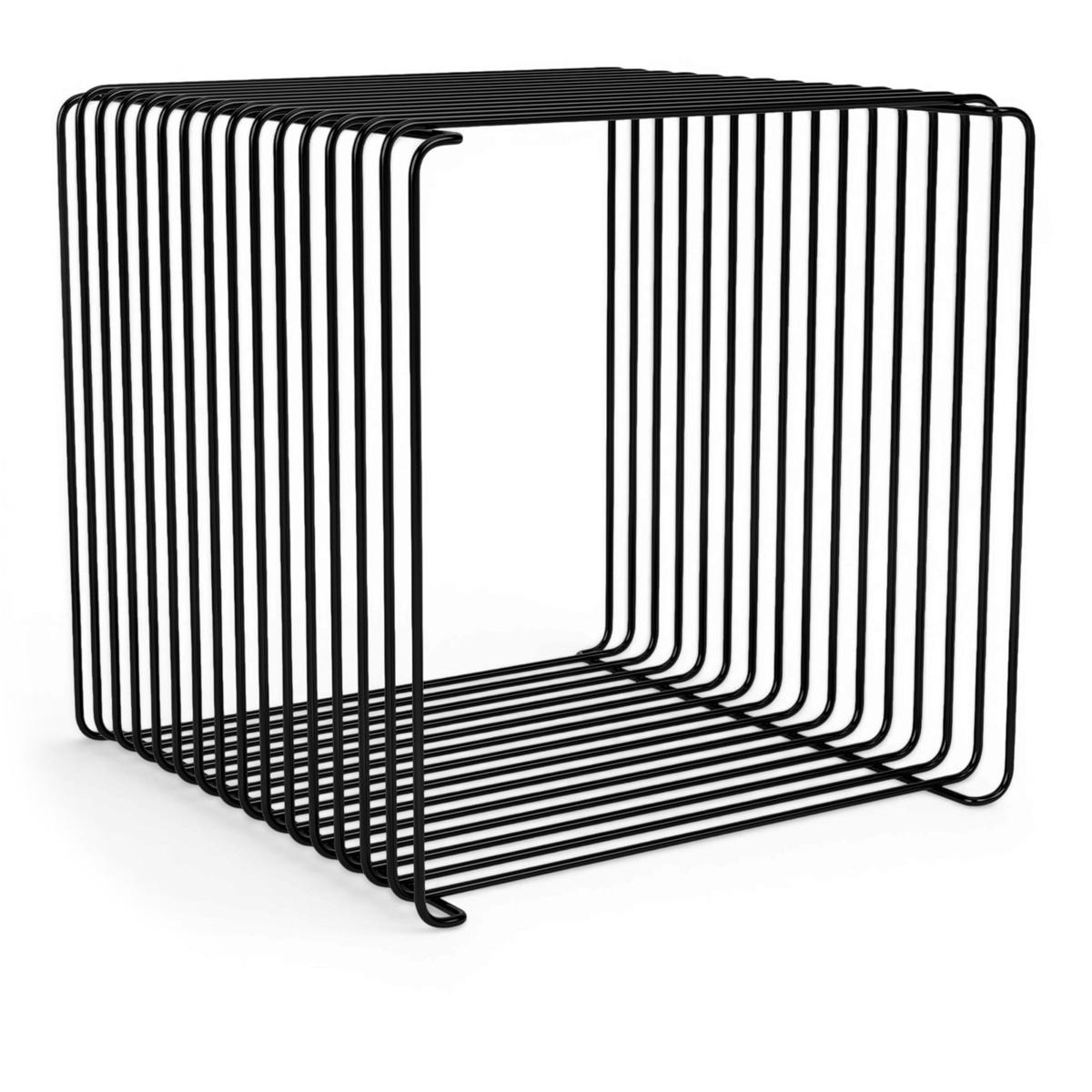 Montana - Panton Wire Single hylla 35 cm svart - Hyllsystem - Verner Panton - Orange - Metall