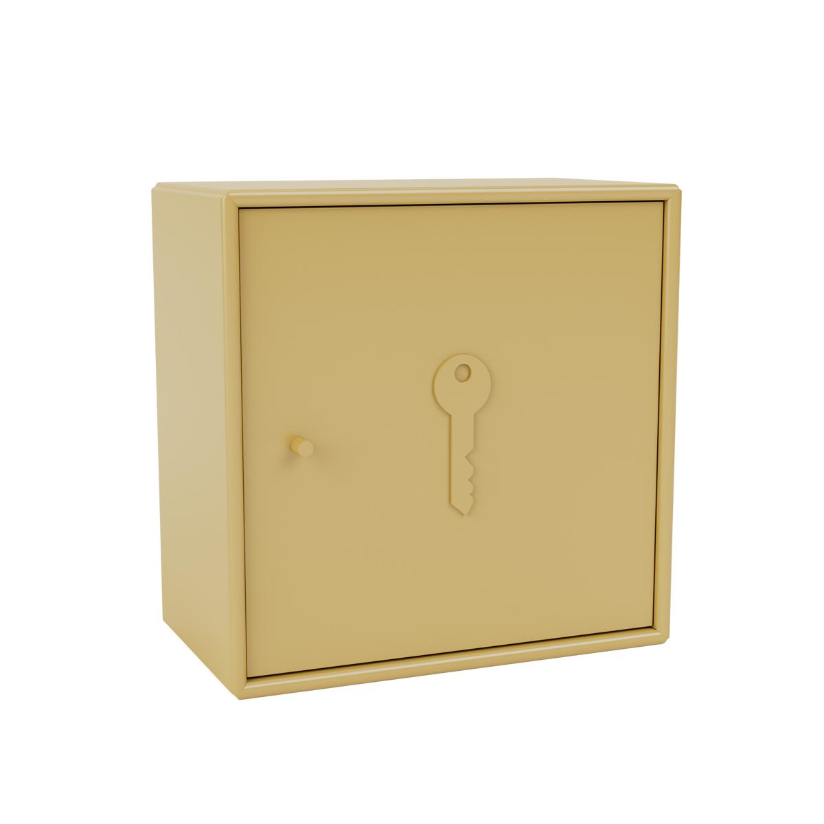 Montana - Unlock Key Cabinet 157-Cumin 04 Suspension Rails - Skåp och vitrinskåp - Peter J. Lassen - Gul - Trä