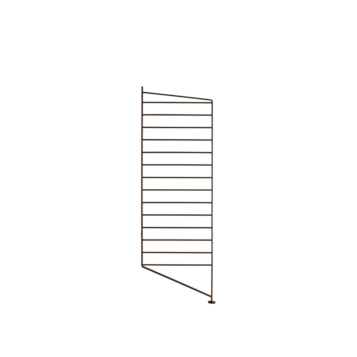 String - Golvgavel 85 x 30 cm 1-pack brun - Hyllsystem