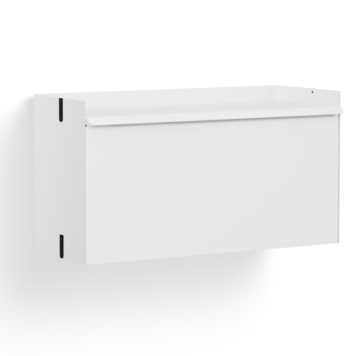 HAY - Pier System Cabinet - White Powder Coated Steel - Hyllor & Hyllsystem - Vit - Metall