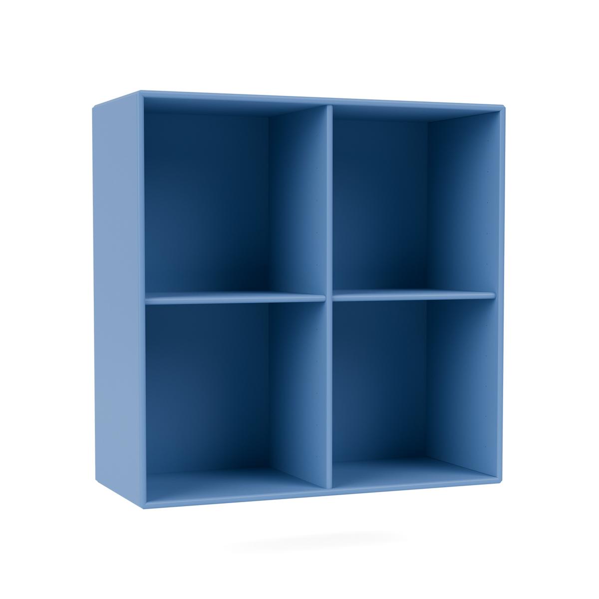 Montana - Show Bookcase 154-Azure 04 Suspension Rails - Hyllor - Peter J. Lassen - Blå - Trä